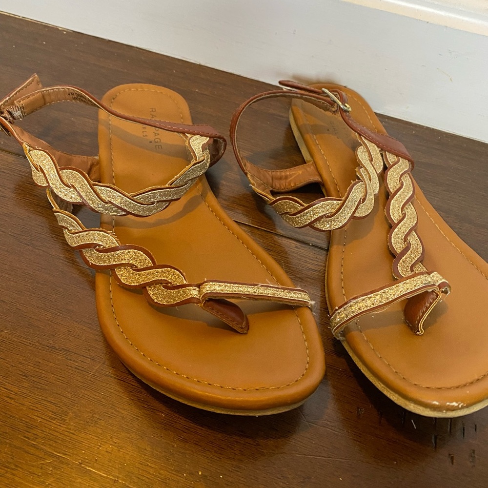 Rampage Girls Tait Twist Sandals